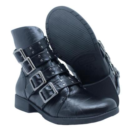 Imagem de Bota piccadilly leci cano curto salto baixo 653006