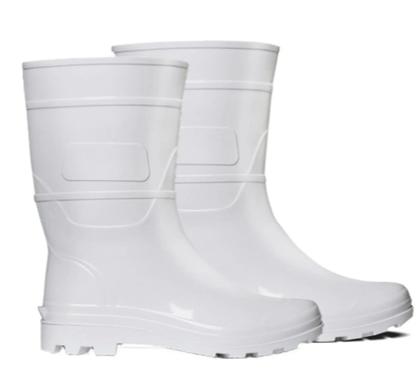 Imagem de Bota PVC Branca, tamanho 44 , Cano 25cm marca Crival