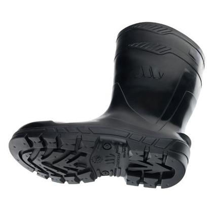 Imagem de Bota PVC Cano Longo Bico Palmilha Perneira Aço Preta CA 40793 100AWORKF-CA-PR-A-PA - MARLUVAS