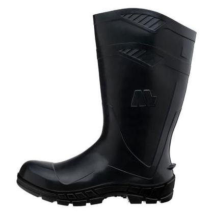 Imagem de Bota PVC Cano Longo Bico Palmilha Perneira Aço Preta CA 40793 100AWORKF-CA-PR-A-PA - MARLUVAS