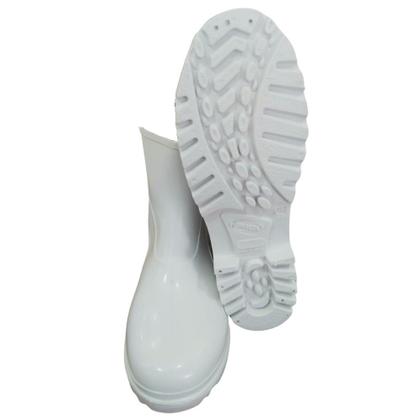Imagem de Bota pvc Extra Curto com Forro 82BPE600 Bracol BRANCA Epi