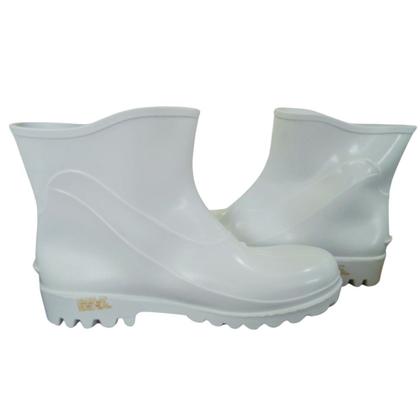 Imagem de Bota pvc Extra Curto com Forro 82BPE600 Bracol BRANCA Epi