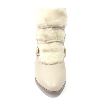 Imagem de Bota Ramarim Cano Curto Salto Bloco Com Pelos 2295103