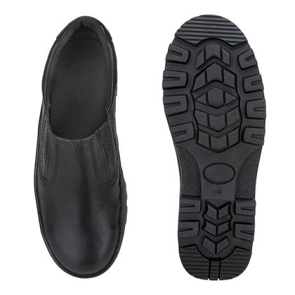 Imagem de Bota Sapato de segurança em couro confortável com C.A