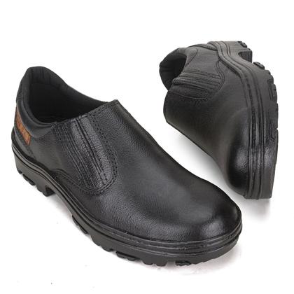 Imagem de Bota Sapato de segurança em couro confortável com C.A