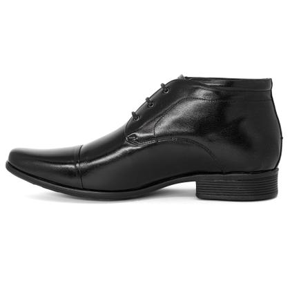 Imagem de Bota Social Masculina Jota Pe Aumenta Altura Cano Curto Air 60961