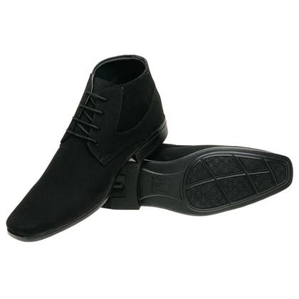 Imagem de Bota Social Masculina Nobuck 1090