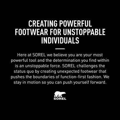 Imagem de Bota Sorel Evie II Chelsea feminina com sal marinho negro