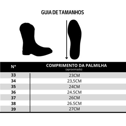 Imagem de Bota Texana Feminina Vimar Fóssil Azul Castanho - Ref. 13200