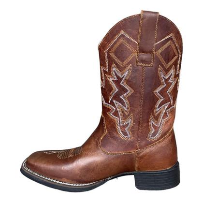 Imagem de Bota Texana Masculina Big Bull 900 Tabaco