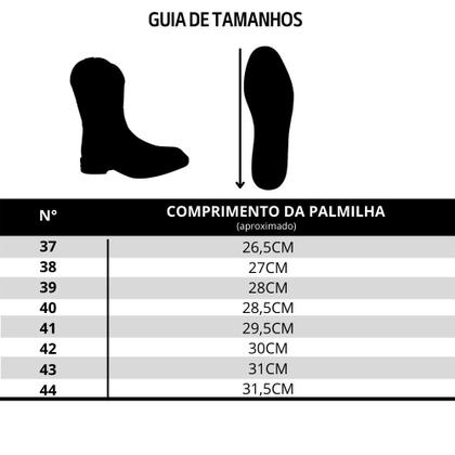 Imagem de Bota Texana Preta Masculina Couro Legítimo Original Vimar Com Canivete Cano Médio Ref. 81360