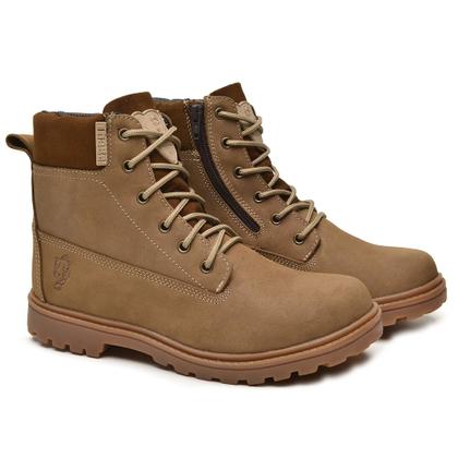 Imagem de Bota ThaBel Easy Bel Work com Zíper Coyote
