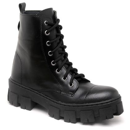 Imagem de Bota Tratorada Feminina Coturno Egirl Blogueiras Moda