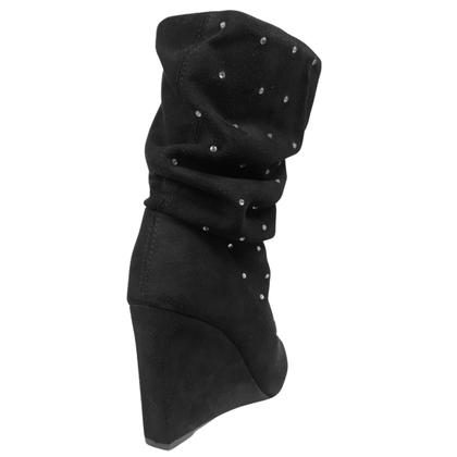 Imagem de Bota Vizzano Slouchy Strass Salto Anabela Alto 3099.102