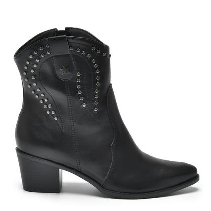 Imagem de Bota Western Via Marte 090-012-01 Feminina - Preta