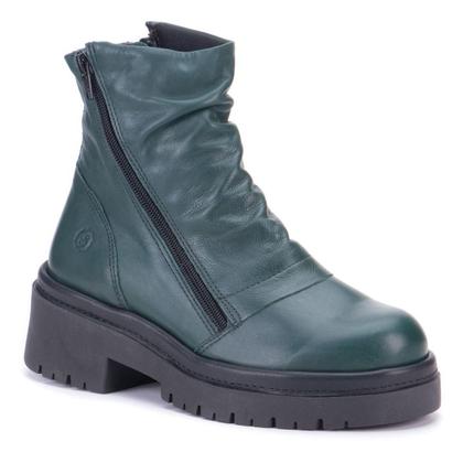 Imagem de Bota York em material sintético Militar com Sola Alta Preta