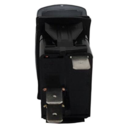 Imagem de Botão Buzina Preto LED Branco 12V/24V 3 Pinos