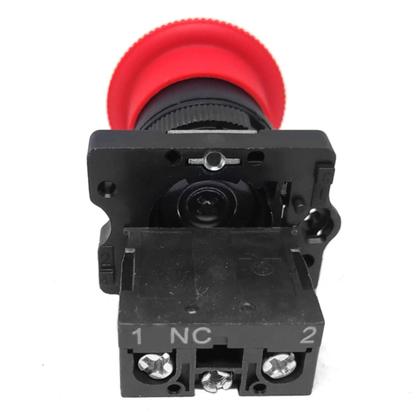 Imagem de Botão cogumelo vermelho modelo lay5-ec42