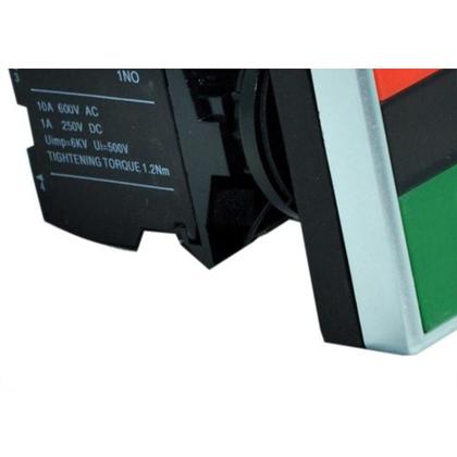 Imagem de Botao Comando Jng Duplo Verde/Vermelho M220V Qddl11 51993