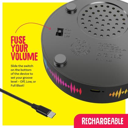 Imagem de Botão Dance Bomb Party Knucklhead recarregável de 30 segundos