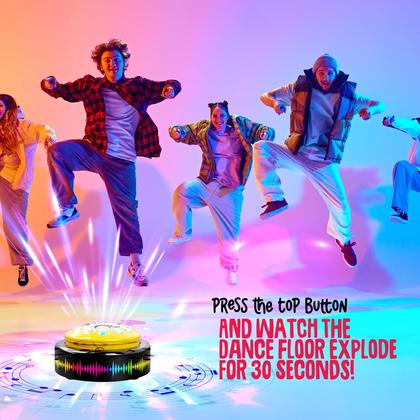 Imagem de Botão Dance Bomb Party Knucklhead recarregável de 30 segundos