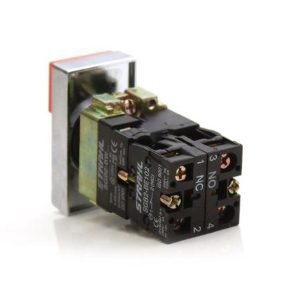 Imagem de Botão De Comando Duplo Com Led NA+NF SGB2-BW8465 Strahl