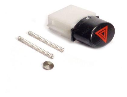 Imagem de Botão De Reparo Chave Seta Pisca Alerta Novo Uno Vivace Way