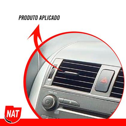 Imagem de Botão Do Difusor De Ar Corolla 2009 Até 2014 Lateral