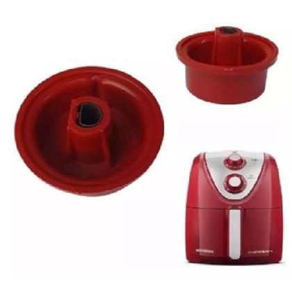 Imagem de Botão Do Timer Fritadeira Elétrica Mondial AFN-50-BI Family Verm.