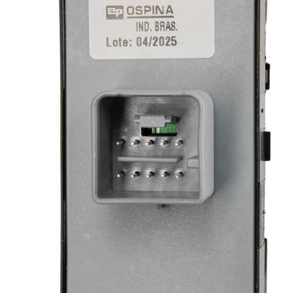 Imagem de Botão do Vidro Elétrico Amarok Jetta MK5 MK6 Passat B6 B7 Tiguan Dianteiro Esquerdo Quadrupla Led Vermelho