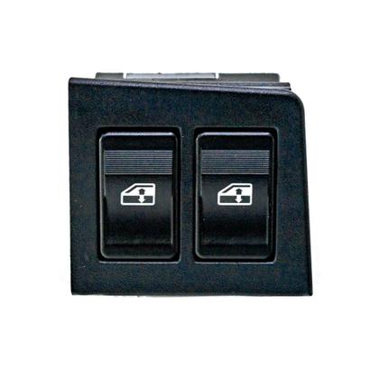 Imagem de Botão Do Vidro Elétrico Uno Prêmio Elba Fiorino 1984 a 2004 Dianteiro Lado Motorista Led Verde 6 Vias - DNI2425 