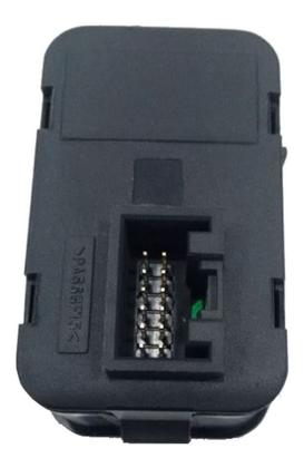 Imagem de Botão Interruptor De Vidro Elétrico Quadruplo Led Azul Agile