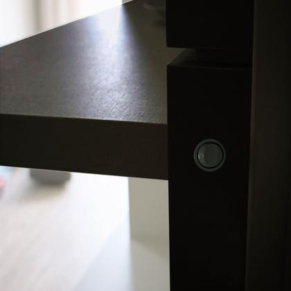 Imagem de Botão Interruptor Gota Bolinha Redondo Preto de Embutir Para Led Em Móveis Nuze