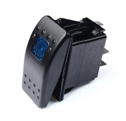 Imagem de Botão Interruptor P/ Bomba de Porão On/Off Momentâneo 12/24v