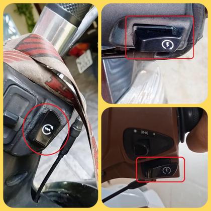 Imagem de Botão Interruptor Partida Honda Pcx 150 De 2013 Até 2015