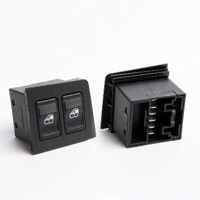 Imagem de Botão Interruptor Vidro Elétrico Duplo Uno Led Âmbar