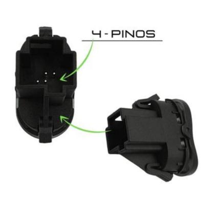 Imagem de Botão Interruptor Vidro Elétrico Ford Focus Simples Terminal Agulha