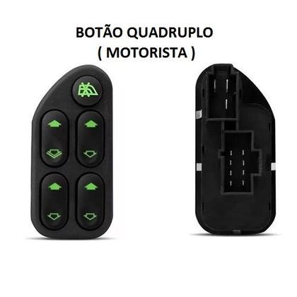 Imagem de Botão Interruptor Vidro Elétrico quadruplo Ecosport 2003/2007 