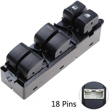 Imagem de Botao Interruptor Vidro Eletrico Quadruplo S10 Trailble