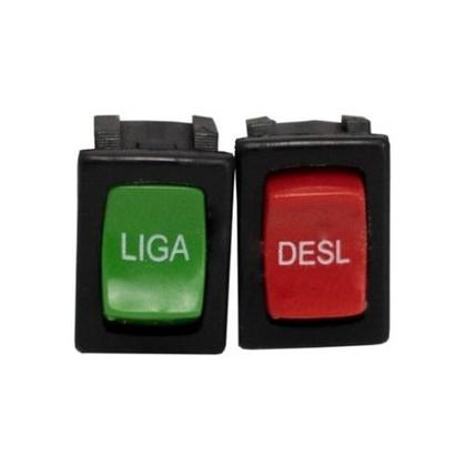 Imagem de Botão Liga/desliga 1na+1nf 3 Fios