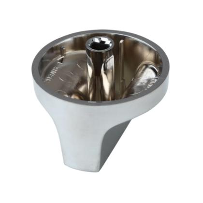 Imagem de Botão Manipulo Cromo Fogão Brastemp BFS5 BYS5 BFD5 BFO4
