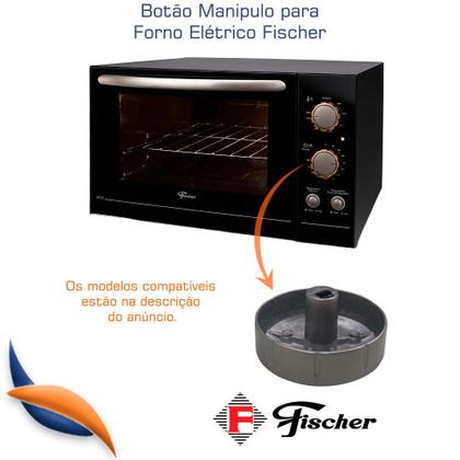 Imagem de Botão Manipulo Timer Termostato Forno Elétrico Fischer 16471