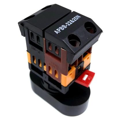 Imagem de Botão On/Off com LED Laranja Central 24VAC Redondo