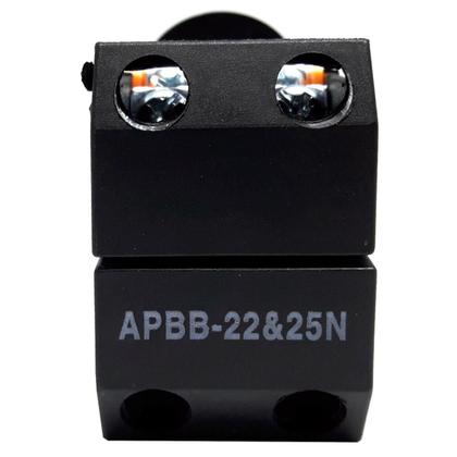 Imagem de Botão On/Off com LED Laranja Central 24VAC Redondo