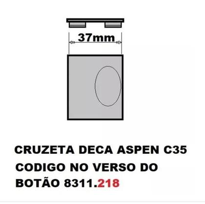 Imagem de Botão para Acabamento Deca Aspen C35 - 4128218