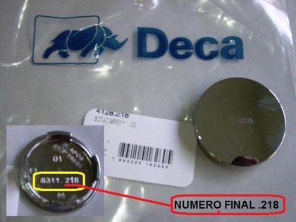 Imagem de Botão para Acabamento Deca Aspen C35 - 4128218