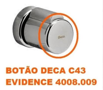 Imagem de Botão para Acabamento E Acessórios Deca Spot C43 Evidence 8012124 - 4008009
