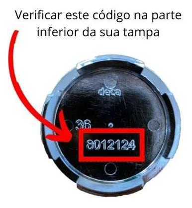 Imagem de Botão para Acabamento E Acessórios Deca Spot C43 Evidence 8012124 - 4008009