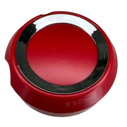 Imagem de Botão Plástico do Seletor de Velocidade para Processador Arno MultiChef Mp60 Mp70 MP74 Vermelho