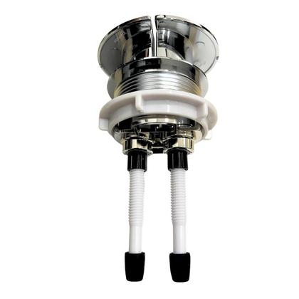 Imagem de Botão Pne Duplo Caixa Acoplada Conforto Cromado Deca Si4901